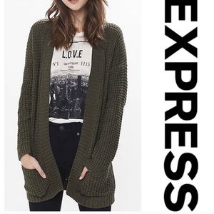 NWT Olive Green Cardigan